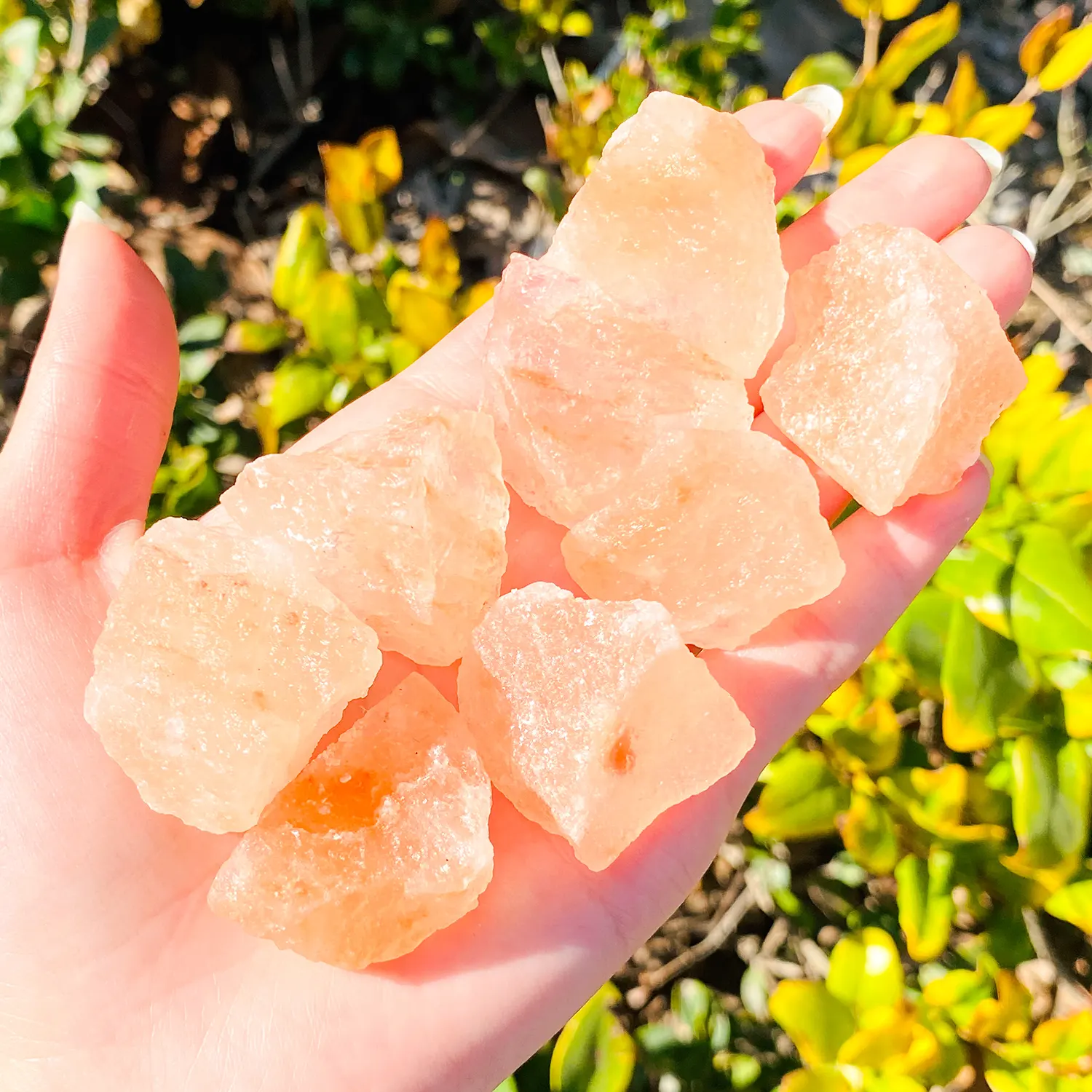 All'ingrosso naturale Reiki grezza pietra grezza minerale irregolare cristalli curativi Himalaya pietra di Sale per la vendita