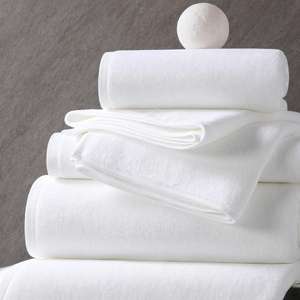 Juego de Toallas de Mano Blancas de Algodón 100% de Secado Rápido para Hotel, con Logotipo Personalizado Bordado OEM al por Mayor, de Lujo, 5 Estrellas - Product Image 3