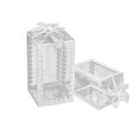 Boîte cadeau en PVC pour fleurs, bonbons, crème pour les yeux, blush, poudre libre - Emballage polyvalent en plastique pour gâteaux, boîte en plastique pour emballage