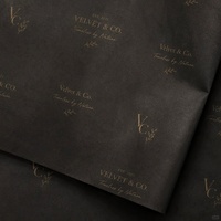Papier d'emballage pour vêtements imprimé sur mesure, doublures en papier pour vêtements, papier d'emballage pour vêtements, papier pour vêtements estampé à chaud