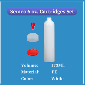 PPG <span class=keywords><strong>SEMCO</strong></span> 6 oz HD Cartouche 220318 1/4 "NPT Filetage Femelle Accessoires Comprend Plongeurs 220259 Joints 234411 Bouchons à bride 220238 - Product Image 3