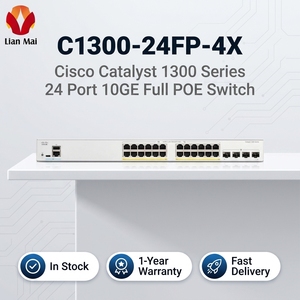 Commutateur PoE 10GE 24 ports série 1300 C1300-24FP-4X avec prise en charge QoS et VLAN en stock - Product Image 5