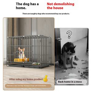 <span class=keywords><strong>Cage</strong></span> en métal pliable et lavable pour animaux de compagnie avec plateau, grande <span class=keywords><strong>cage</strong></span> pour petit chat, <span class=keywords><strong>cage</strong></span> intérieure et extérieure pour chien. - Product Image 4