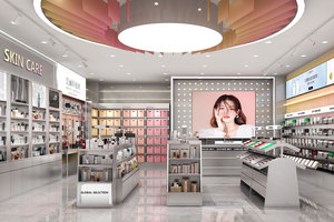 Exhibidor de Productos para el Cuidado de la Piel 12-YZoS-A, Serie Metaverse, Diseño de Tienda Personalizado para Muebles de Exhibición de Cosméticos - Product Image 5