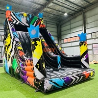 Toboggan gonflable commercial extérieur de 20 pieds à vendre