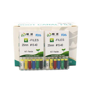21Mm 25Mm Niti Handgebruik Tandheelkundige Endo Bestanden Roestvrij Staal Materiaal Voor Tandheelkunde - Product Image 1