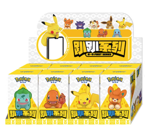 Venta al por mayor: Set de figuras de acción de Pokémon Eevee y Pikachu de la serie Papap, modelo de juguete, estatua de Pokémon, regalo para niños, caja sorpresa. - Product Image 1
