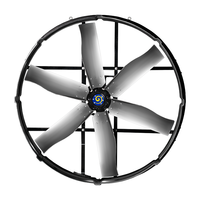Ventilateur transversal industriel 45 pouces à faible bruit pour la circulation de l'air, idéal pour le refroidissement des étables, des fermes laitières, de la volaille et des élevages.