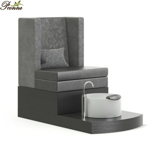 Silla de pedicura de terciopelo con ventilación, salón de belleza con modo aprobado canadiense - Product Image 1