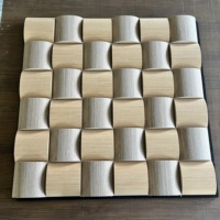 Panneau acoustique 3D de qualité professionnelle, forme géométrique, panneau acoustique en fibre de polyester pour l'atténuation du son