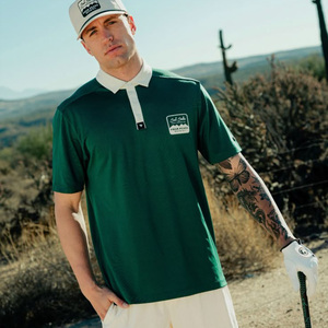 Unisex Polo da <span class=keywords><strong>calcio</strong></span> Unisex <span class=keywords><strong>con</strong></span> colletto <span class=keywords><strong>maglia</strong></span> da <span class=keywords><strong>calcio</strong></span> Unisex <span class=keywords><strong>con</strong></span> Logo sportivo a luce <span class=keywords><strong>verde</strong></span> e bianca - Product Image 2