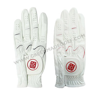 Gants de golf techniques en tissu nano de qualité supérieure OEM ODM Gant de golf de sport durable tous temps doux pleine grandeur Logo personnalisé
