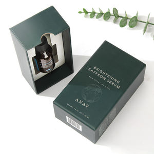 Papier carton personnalisé pour les soins de la peau Boîtes d'huiles essentielles cosmétiques boîte de rangement de grande capacité de maquillage - Product Image 3