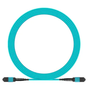 Cable de conexión de fibra óptica/puente Elite hembra o macho de 12 núcleos OM3/OM4 de longitud OEM