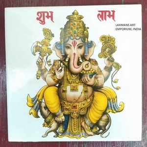 Nouveaux carreaux carrés imprimés de dieux hindous en céramique pour la décoration de la maison fournisseur en gros de l'Inde - Product Image 1