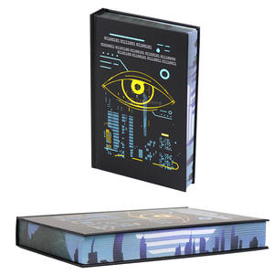 Fabbrica della cina stampa completamente personalizzata Trim Size Paperback Hardback Graphic Novel Book con bordi spruzzati - Product Image 1