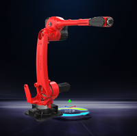 Robot compact à 6 axes, précision de 0,07 mm, poignet IP54, corps IP40, charge utile de 30 kg, entraînement servo-électrique pour la palettisation flexible