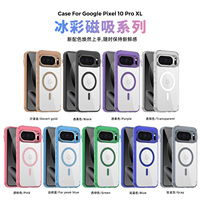 Couverture de téléphone de Style Simple coloré transparent pour Google pixel 10 pro XL/pixel 10/10pro/9A couverture de Protection de lentille magnétique