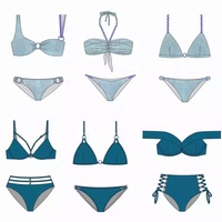Tw1007 Badpak Leverancier Aanpassen Logo Private Label Merk Badmode Nieuw Design Baghing Pakken Custom Bikini Badmode