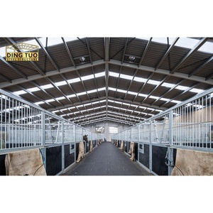 Capannone Agricolo Moderno in Acciaio Pesante con Struttura Saldata a Grande Campata <span class=keywords><strong>per</strong></span> Allevamento di Bovini, Capre e Ovini - Design Gratuito - Product Image 6