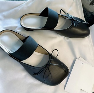 Zapatos Mary Jane con lazo de estilo dulce y lujoso para niña. Zapatos de tacón alto con banda para la cabeza, de satén, con suela gruesa, estilo casual. - Product Image 1