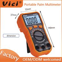 Multimeter Digital DC DC 600V 10A Auto Range VC835 True RMS NCV Laris Manis Harga Terjangkau Ukuran Saku 2000 Digit