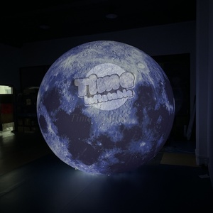 Globo Decorativo Inflable Gigante de PVC con Forma de Planeta Tierra para Fiestas y Eventos, con Luz LED, 3m 4m 5m - Product Image 4