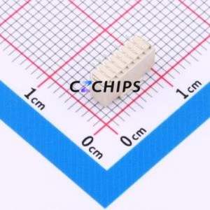 1.0-7PS Wire-to-Board Pin Header SMD,P=1mm Connector ( Pin Structure: 1x7P )( Pitch: 1mm )( Mounting Type: Vertical Mount ) - Product Image 2