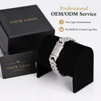 Bracelet jonc Miami Cuban 15 mm en laiton avec zircon cubique 5A, forme géométrique, unisexe, bijoux classiques de haute qualité, chaîne à maillons cubains