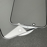 Protection d'écran anti-espion pour 12-17 Pro Max/Air, verre trempé Asahi 9H du Japon, film anti-espion, couverture complète, téléphone portable