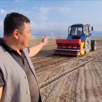 Planteuse d'ail automatique professionnelle, accessoire pour tracteur avec plantation rapide, comprend un composant principal du moteur, distributeur de semences rapide