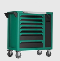Armoire d'atelier multifonctionnelle à tiroirs, chariot à outils épaissi, chariot de rangement en fer personnalisable, 257 pièces