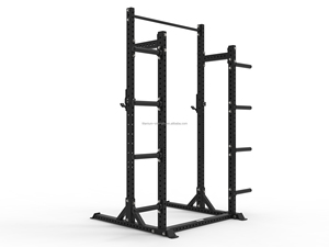 Commercial Gym Equipment Power Weightlifting <strong>Half</strong> <strong>Squat</strong> <strong>Rack</strong> - Product Image 5