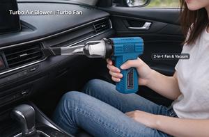 Air Blower Fan Handheld Violent Fan Gift Box Air <b>Conditioner</b> Blower Outdoor dust blowing Fan - Product Image 1