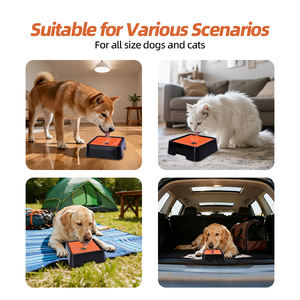 Özel tasarım no-dökülme Pet su kasesi anti-gulping özelliği sağlıklı içme alışkanlıkları köpek kase teşvik - Product Image 3