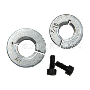 Li Pu 8pc Imperial Positioning Ring Open Type Shaft Sleeve Locking Ring Aluminum 1/4 3/8 7/32 3/16 5/16 - Product Image 4
