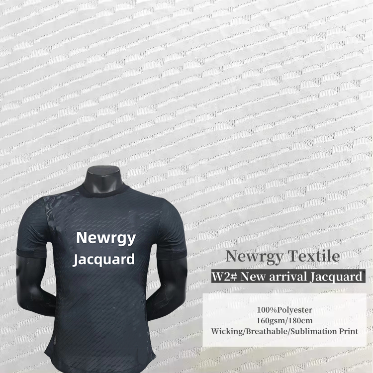 2024 Tela Sports Wear Jacquard Knit Polyester Jersey Fabric 100% Polyester Football Baloncesto Fabric for Sublimation Printing