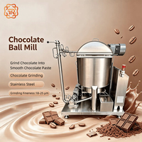 TUORONG 100L Automatische Chocolade Verfijningskogelmolen Machine, Aansluitbaar op Netstroom, Aangepaste Spanning, Vloeibare Chocolademassa Output