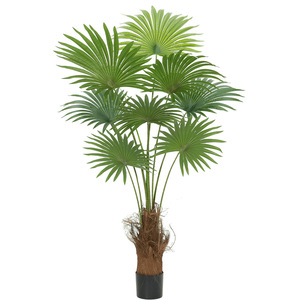 Palmera Tropical Artificial Grande en Maceta, Planta Artificial de Interior, Arreglo de Palmera Areca, Árbol Falso, Bonsái Decorativo - Product Image 5