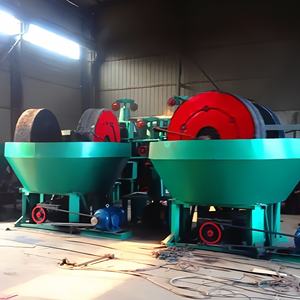 1500 1600 Zweiwalzen-Nassmühle Gold-Rundmühle für Goldgestein-Mahlung mit 1 2 3 Tph Kapazität im Bergbau in Simbabwe - Product Image 3