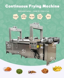 Nueva Freidora Eléctrica Automática a Gas con Termostato para Patatas Fritas, <span class=keywords><strong>Línea</strong></span> de Cocina Continua para Snacks, Maíz y Frutos Secos - Product Image 2