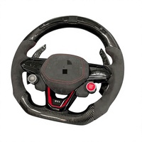 Convient pour Volkswagen Golf Polo Passat, Volant en fibre de carbone de haute qualité, Volant en daim