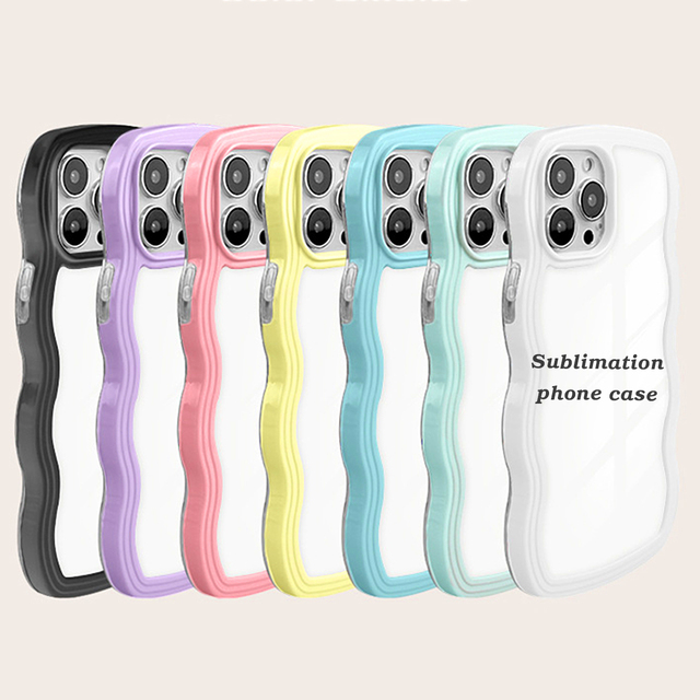 Custom Sublimation Phone Cases Blank Wholesale 2D TPU Plate Cell Phone Case for Sublimation Custom Uv Printing for iphone case