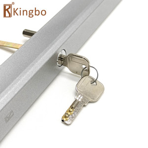 Easy — <span class=keywords><strong>serrure</strong></span> pour <span class=keywords><strong>porte</strong></span> <span class=keywords><strong>coulissante</strong></span>, poignée de <span class=keywords><strong>porte</strong></span> <span class=keywords><strong>coulissante</strong></span>, Double <span class=keywords><strong>serrure</strong></span> avec cylindre et clés, nouveau design, offre spéciale - Product Image 2