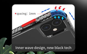 LeYi accessori per telefoni cellulari di moda custodia trasparente antiurto per iPhone 17 <span class=keywords><strong>6s</strong></span> 7 8 11 12 X XR XS MAX <span class=keywords><strong>Plus</strong></span> copertura antiscivolo - Product Image 4