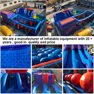 Nhà máy trong nhà Trò chơi dành cho người lớn các chướng ngại vật <span class=keywords><strong>Inflatable</strong></span> nhà bị trả lại bơm hơi khổng lồ công viên chủ đề <span class=keywords><strong>Inflatable</strong></span> sân chơi để bán - Product Image 4