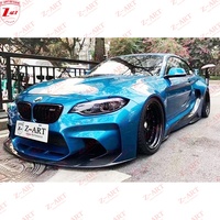 Z-ART 2014-2021 Kit de carrosserie de réglage large IMP pour BMW M2 Kit de carrosserie de becquet de vent pour BMW F87 M2 M2 pièces de pare-chocs de voiture Aerokit de compétition