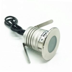 Luz LED Sumergible P68, Resistente al Agua, para Estanques, Cascadas, Fuentes, Spa, Sauna, Decoración, <span class=keywords><strong>Foco</strong></span> LED para <span class=keywords><strong>Piscina</strong></span>, 12V 24V 3W - Product Image 1