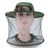 Chapeau de pêche anti-moustiques et anti-insectes pour l'extérieur, avec filet dissimulé, idéal pour diverses situations