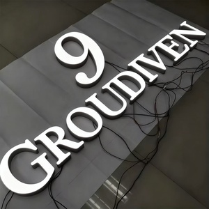 Custom 3D Business Light Board Signage acrilico LED Logo per studio odontoiatrico per l'applicazione aziendale - Product Image 3